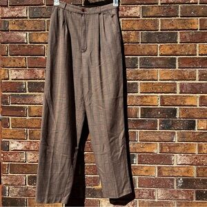 VINTAGE Plaid Slacks